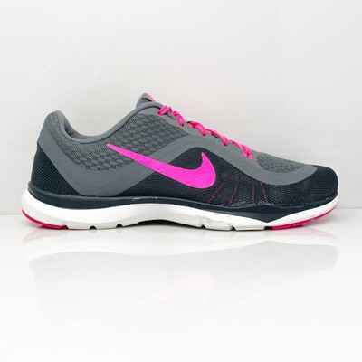 

Nike Womens Flex Trainer 6 831217-003 Серые кроссовки Кроссовки для бега, размер 8, Серый, Flex Trainer 6