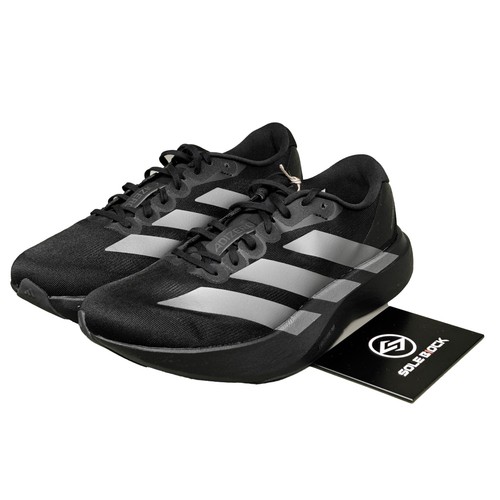 adidas ADIZERO EVO SL ブラック 25cm Adidas Women's Adizero EVO SL 'Core Black/Iron Metallic
