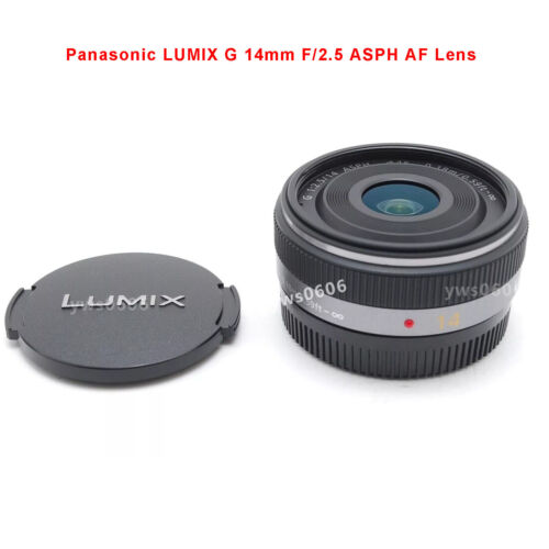For Panasonic LUMIX G 14mm F/2.5 ASPH AF Lens H-H014 M4/3 For Panasonic LUMIX G 14mm F/2.5 ASPH AF Lens H-H014 M4/3