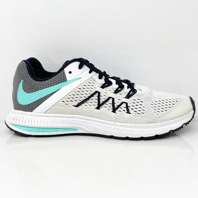 

Кроссовки Nike Womens Zoom Winflo 3 831562-101 белые кроссовки размер 9,5, Белый, Zoom Winflo 3