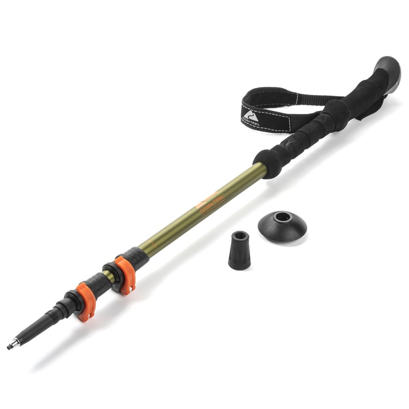 Brand Aluminum Adjustable Quick Lock Trekking Poles with EVA Grip,