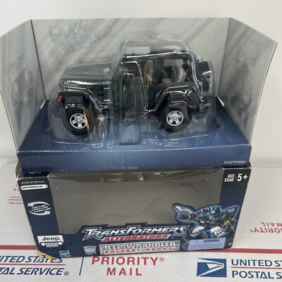 Transformers Alternators Jeep Wrangler Autobot Hound Opened Complete 2003 Hasbro