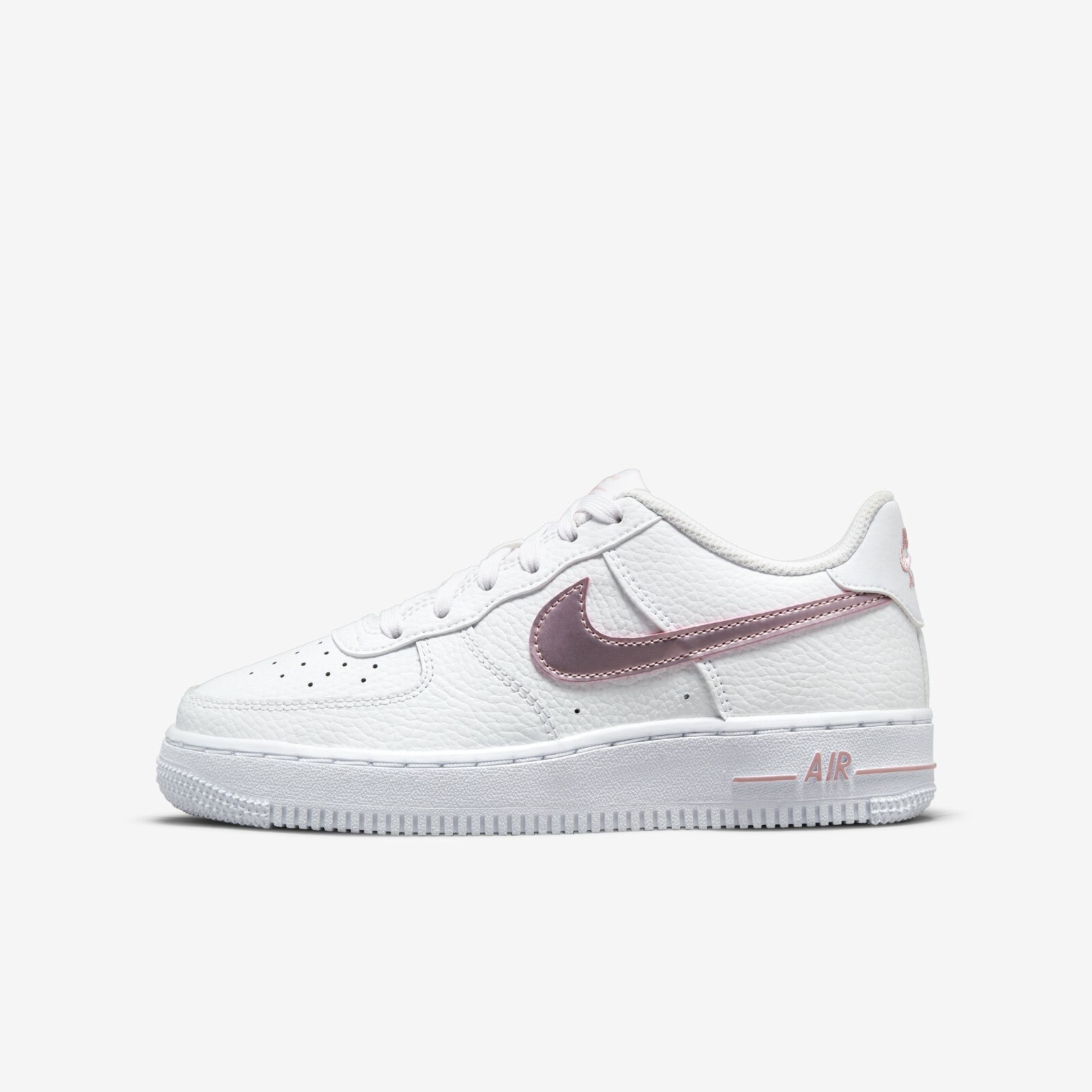 

Кроссовки Nike Air Force 1 Pink Glaze GS CT3839-104, White/pink glaze, Nike Air Force 1 GS