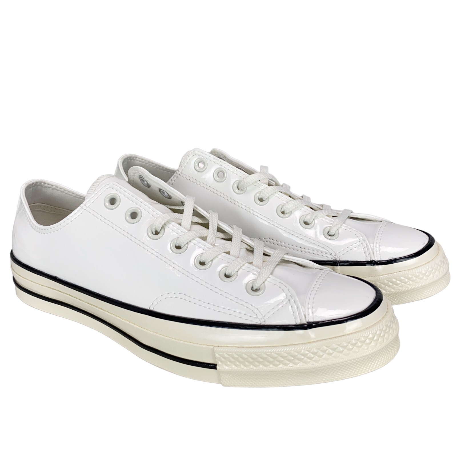 

Кроссовки Converse Chuck Taylor All Star 70 Ox White Patent 162439C (размер 8,5), Белый
