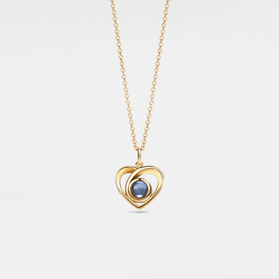 Necklace with 2024 projection picture inside