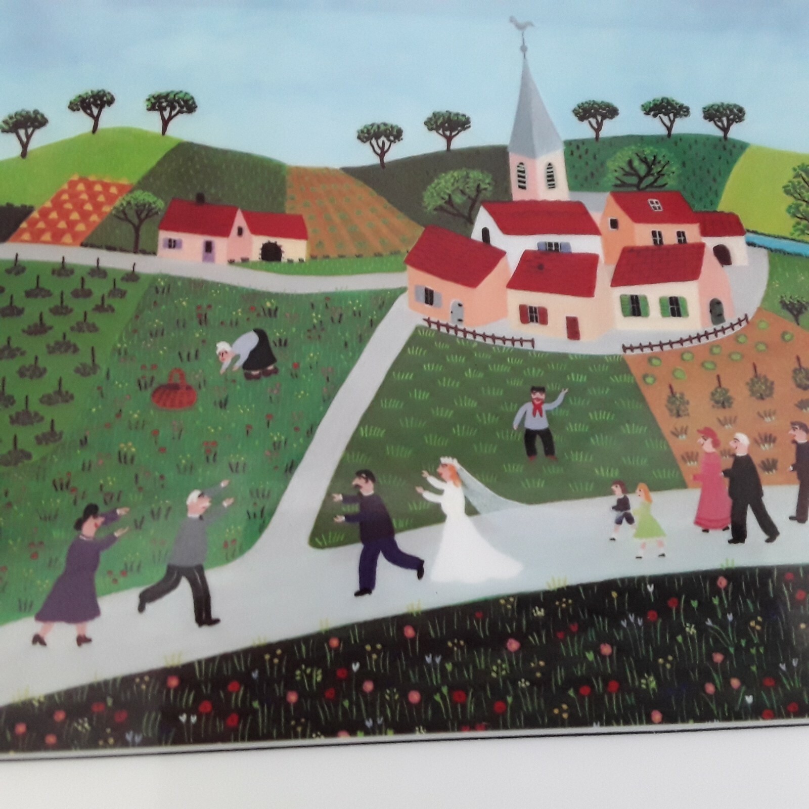 Villeroy & Boch Design Naif Bread or Sandwich Tray approx 13.5