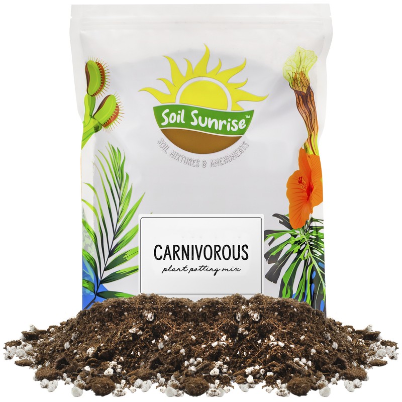 Carnivorous Plant Potting Soil Mix for Venus Fly Trap, Pitcher