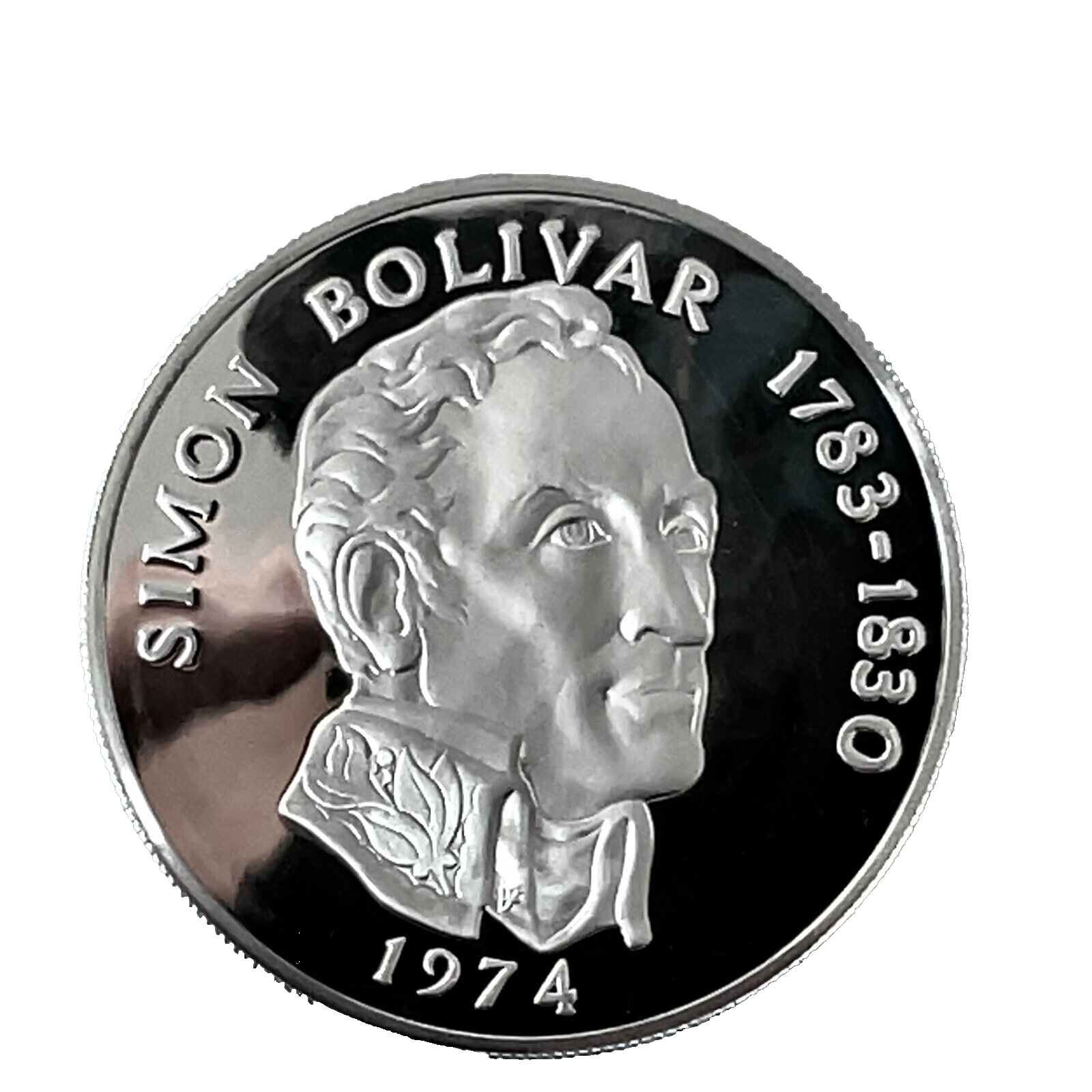 1974 パナマ共和国　プルーフ銀貨 s9▽1974年 パナマ共和国20バルボア プルーフ 銀貨▽fc