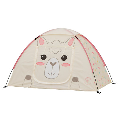Firefly! Outdoor Gear Izzie the Llama 2-Person Kid's Camping Tent Off-White/Pink