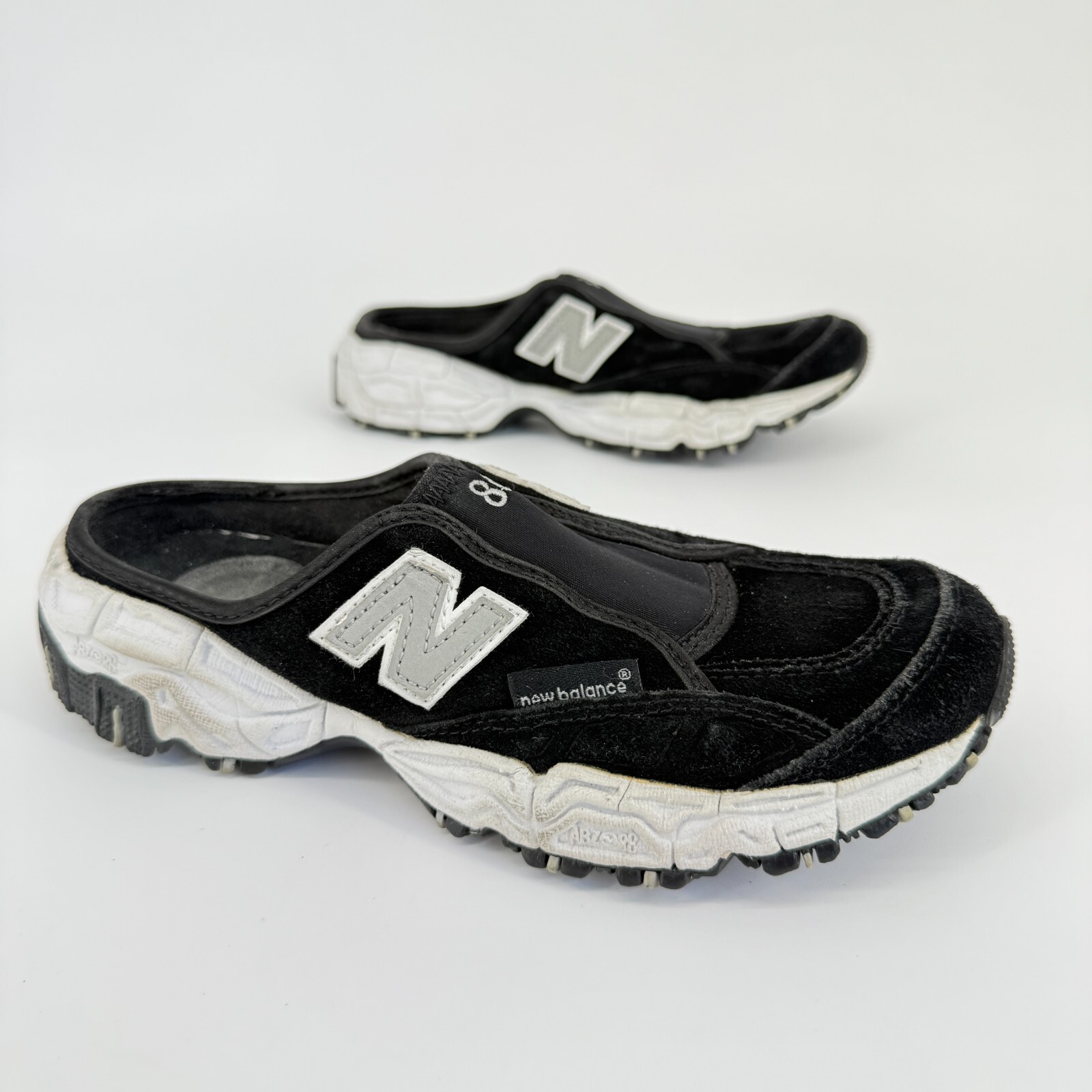 Y2K Vtg New Balance 801 Mule Clog Slip Sneaker Shoe Trail