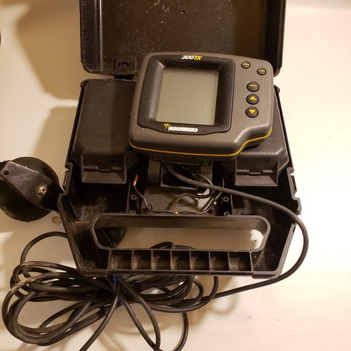 Hummingbird TCR Portable Fish/Depth Finder w/Case and Cables Parts not Working