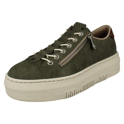 Ladies Rieker Elasticated Lace Trainer M1952
