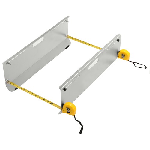 Automotive 2-Wheel Alignment Tool Measures Camber/Caster/Toe Plates 2 Measuring