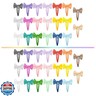 Baby Hair Clips Barrettes for Toddlers Girls with 20 Colors Ribbon Bow, 2