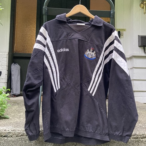 90s adidas ヴィンテージ ニューカッスル　ドリルトップジャケット Adidas vintage 1990s drill top shirt jacket large soccer