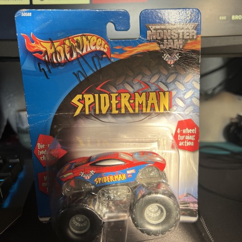 激レア！2002年 ホットウィール ・モンスタージャム・スパイダーマン 1/64 激レア！2002年 ホットウィール ・モンスタージャム
