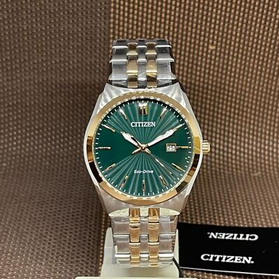 Citizen Eco-Drive BM7339-89X Classic Corso Green Analog Two