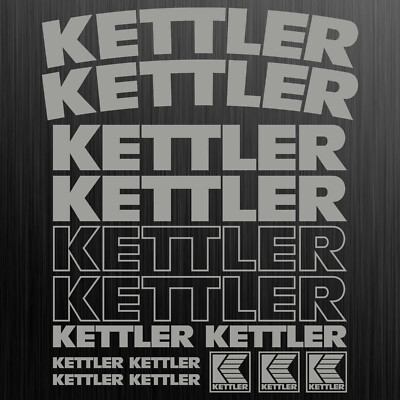 KETTLER autocollant sticker decal vélo bike 15 Pièces