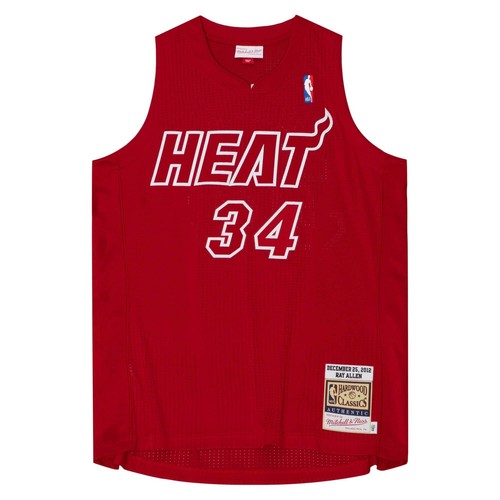 

MITCHELL - NESS NBA CHRISTMAS DAY JERSEY MIAMI HEAT 2012 RAY ALLEN, Scarlet