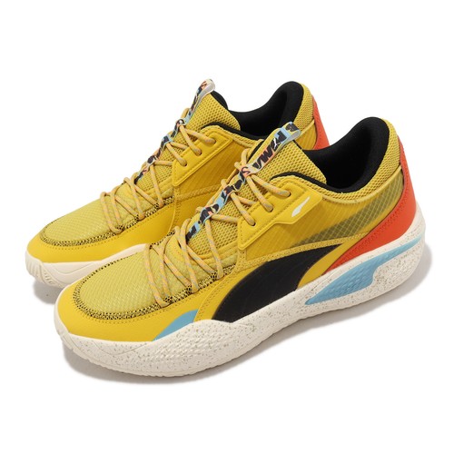 

Мужские баскетбольные кроссовки Puma Court Rider HC Bamboo Porcelain 376875-01, Желтый, Court Rider Hc