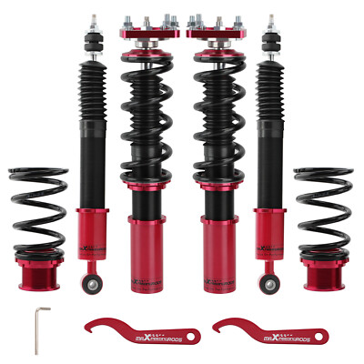 Coilovers 24 Step Damper Adjustable Lowering Kit For Ford Mustang 1994-2004
