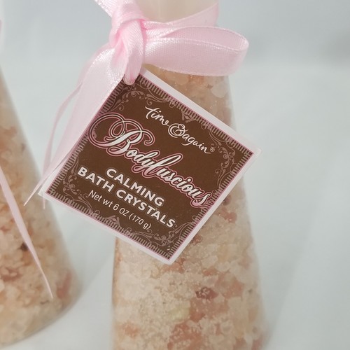 GANZ Body Luscious Calming Bath Crystals 6 oz Strawberry Scented Lot of 2