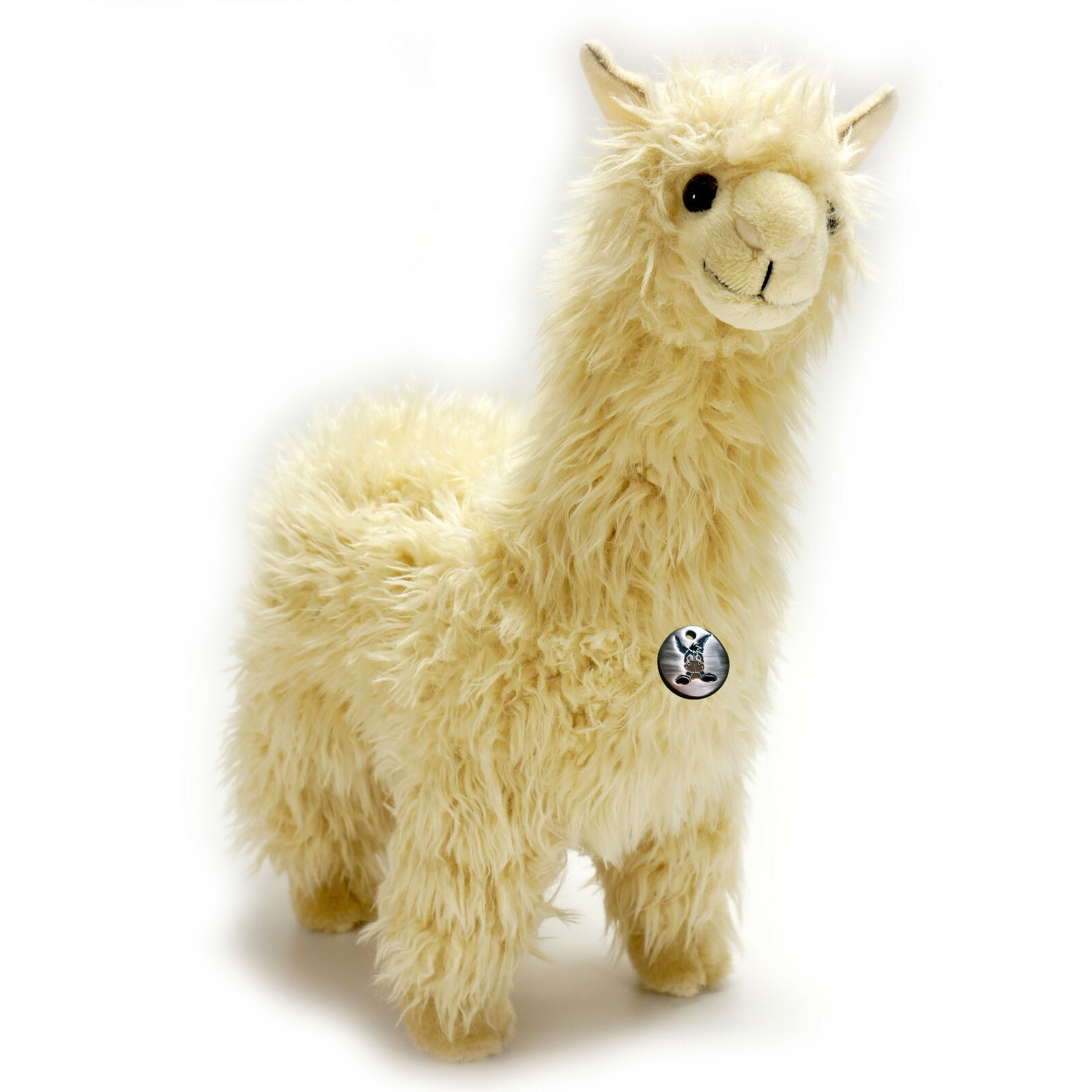 Süßes Kuscheltier Lama – 24 Cm Groß, Cremefarben, Weich & Flauschig