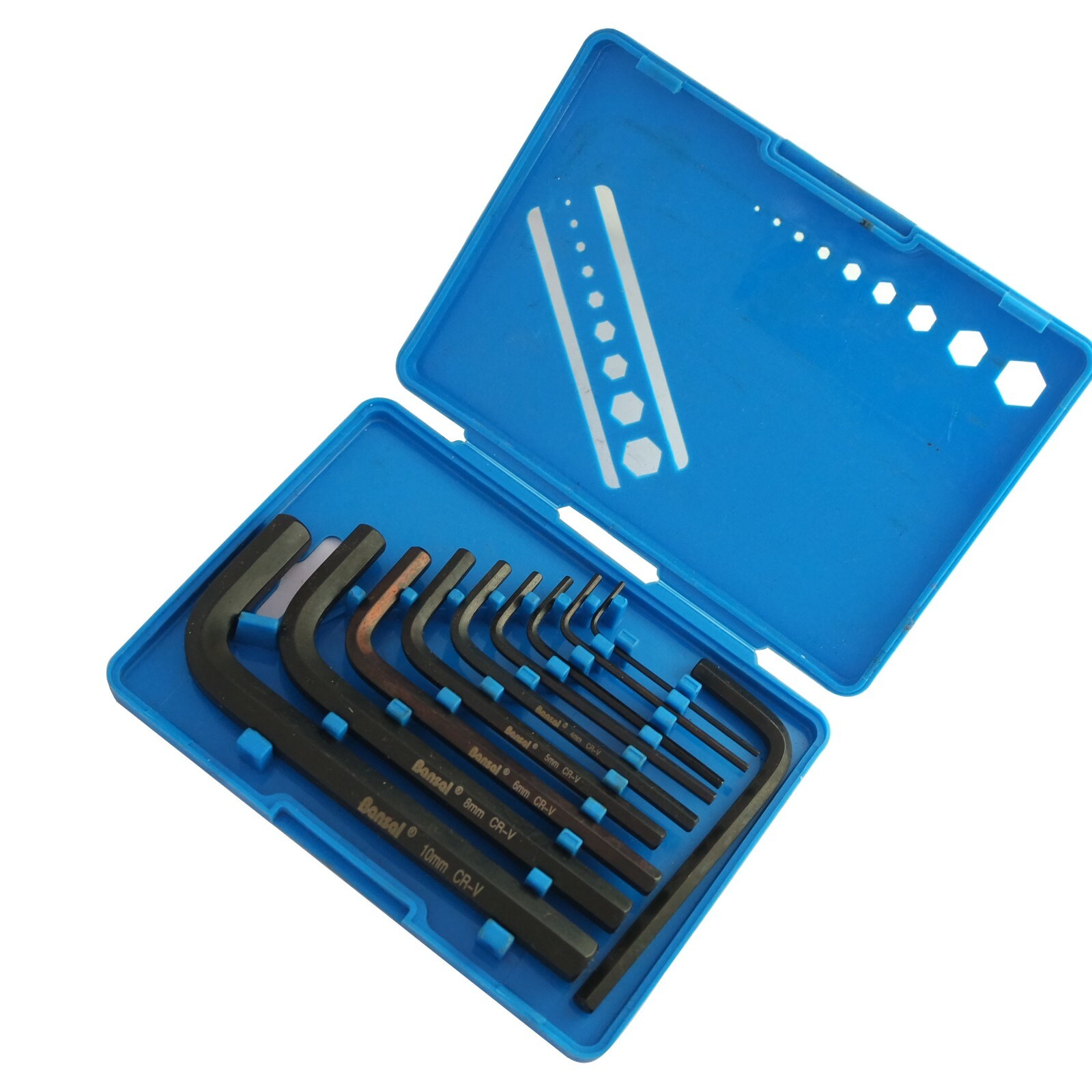 Fits Royal Enfield Bullet Classic Workshop tool Hex Key Set 10 Pc. 