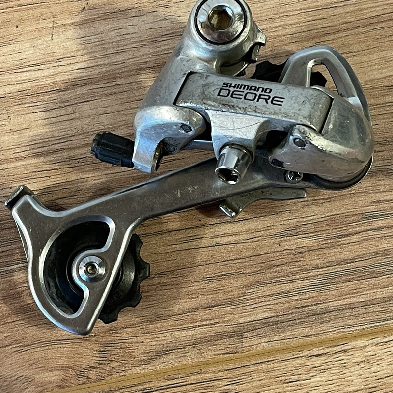 Used Shimano Deore RD-MT60 Long Cage Rear Derailleur 6/7/8 Speed