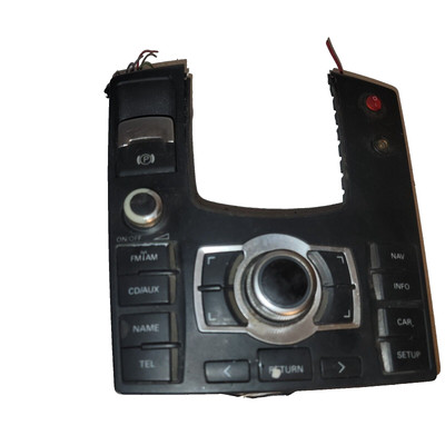 04 - 2010 AUDI A8 S8 MMI MODULE FRONT CENTER CONSOLE IDRIVE INFO NAV SWITCH OEM