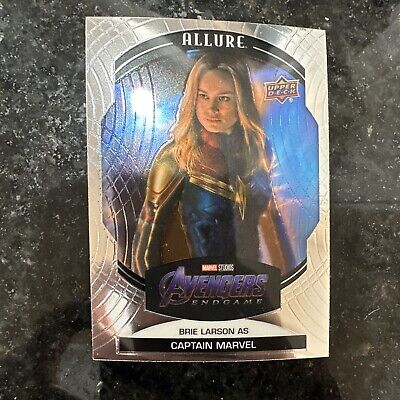 2022 Upper Deck Marvel Allure #99 Brie Larson Captain Marvel Avengers Endgame