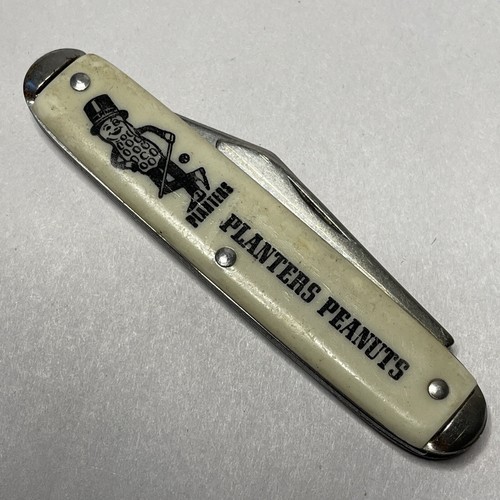 1950s PLANTERS PEANUTS MR PEANUT POCKET KNIFE 3 1/2 INCHES MADE IN USA