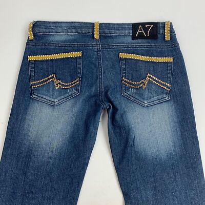 SNKRS420　swarovski jeans XLサイズ $_1.JPG?set_id=2