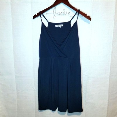 BCBGeneration Navy Blue Cocktail Mini Dress Size Medium