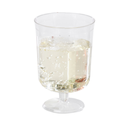 One piece plastic wine glasses deals