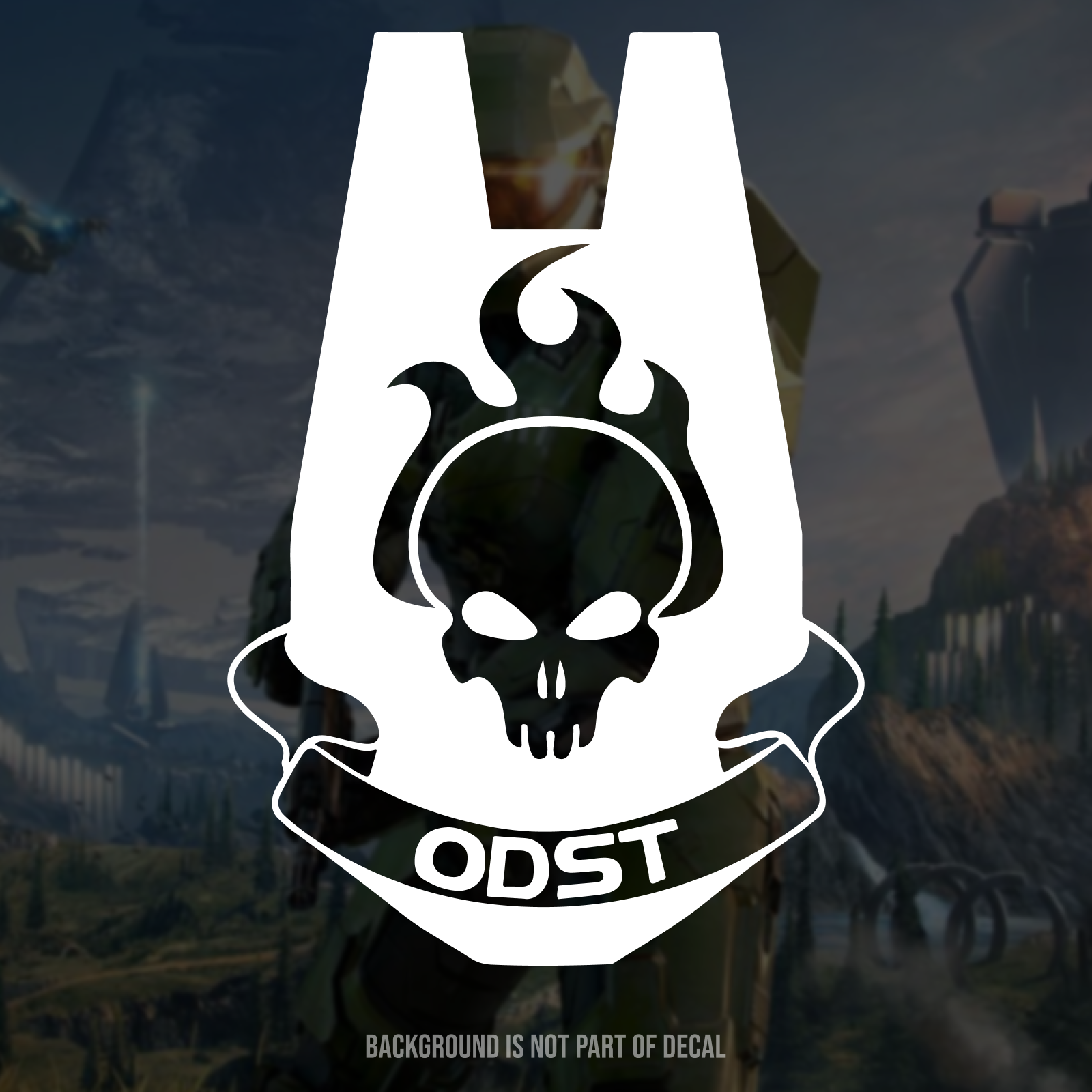 Halo 3 ODST Vinyl Decal Sticker