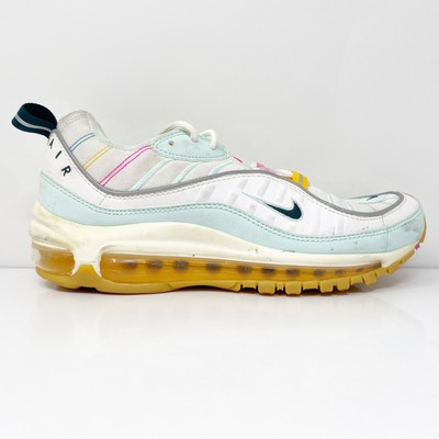 

Nike Womens Air Max 98 CI9897-300 Белые кроссовки кроссовки размер 8,5, Белый, Air Max 98