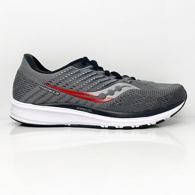

Мужские кроссовки Saucony Ride 13 S20579-30 серые кроссовки размер 9,5, Серый, Ride 13