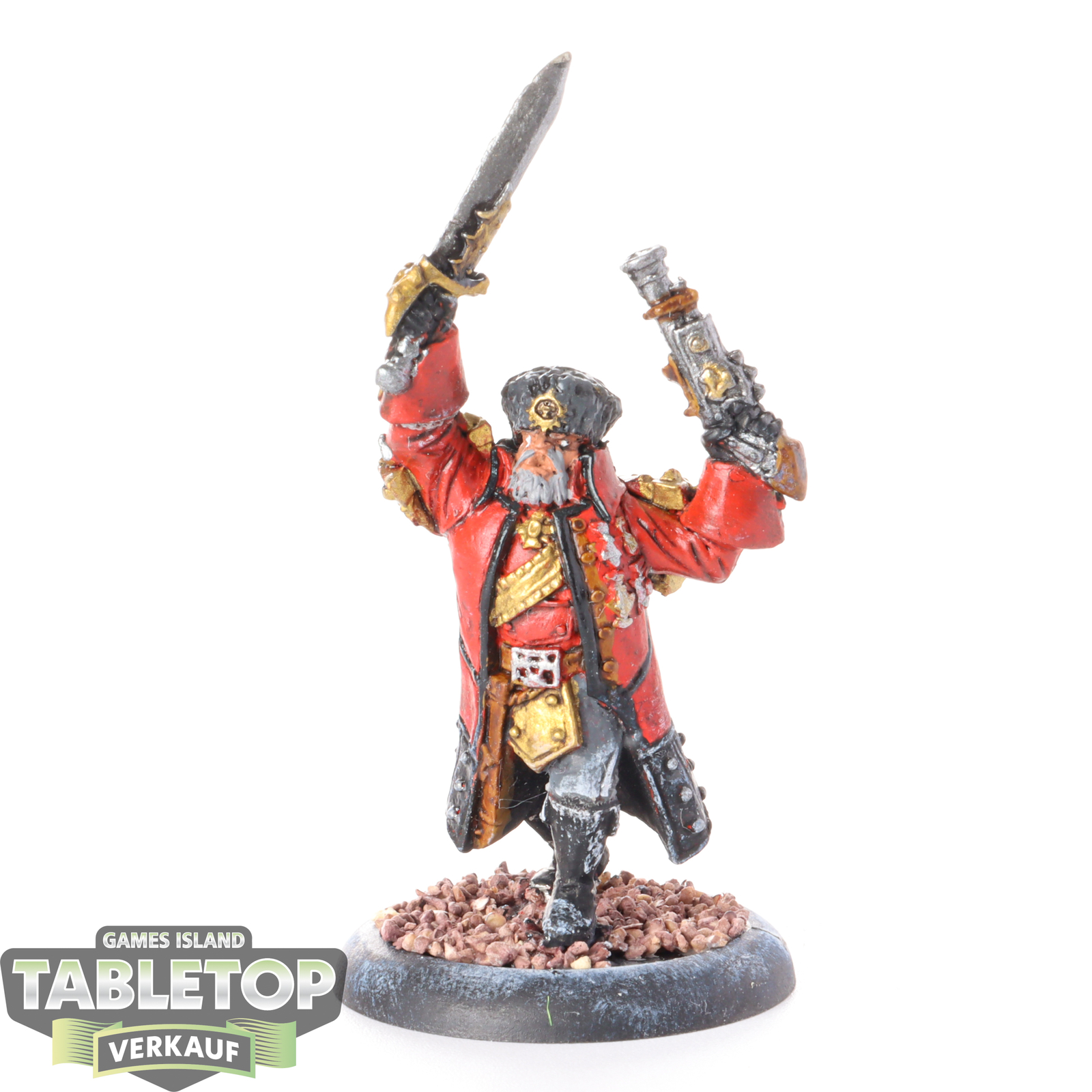 Khador - Kovnik Jozef Grigorovich - bemalt