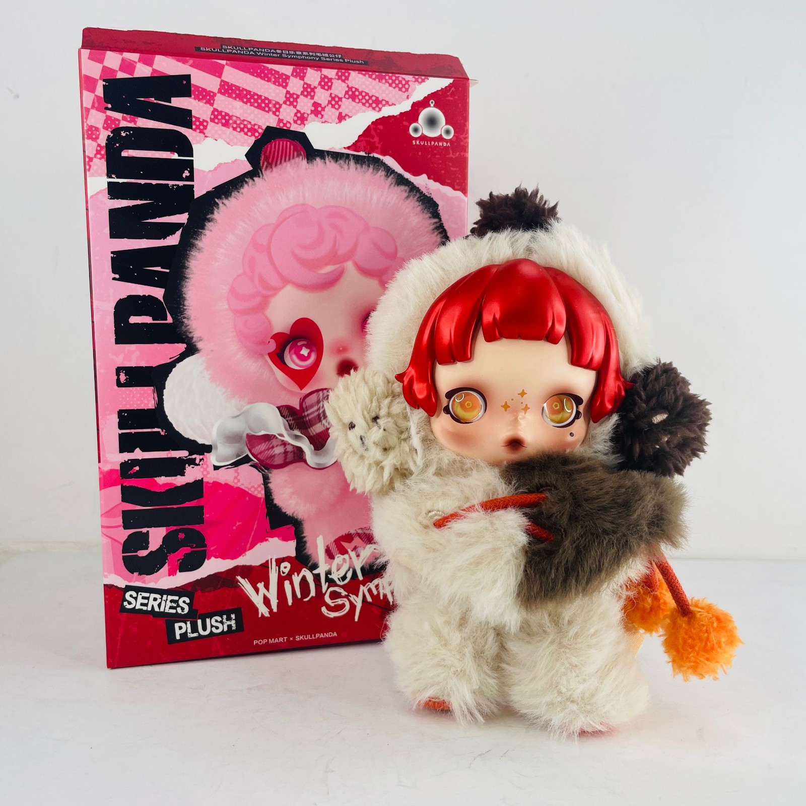 POP MART x SKULLPANDA Winter Symphony Series Plush Dolls Ode