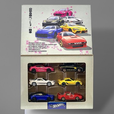 Hot Wheels STREETS OF JAPAN Car Culture 6 Car Set - Premium Edition | New In Box