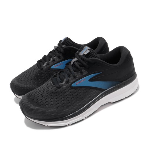 

Мужские кроссовки Brooks Dyad 11 Extra Wide Black Blue White 110323 4E, Черный, Dyad 11 4e Extra Wide