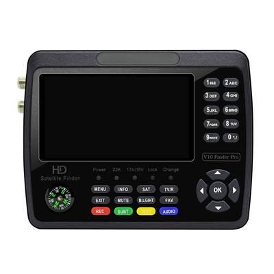 Digital Satellite Finder V10 Antenna Signal Strength Meter DVB Sat TV Receiver