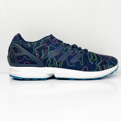 

Мужские кроссовки Adidas ZX Flux AQ4905 синие кроссовки размер 11, Синий, ZX Flux