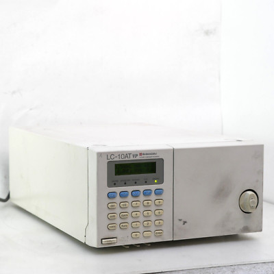 SHIMADZU LC-10AT VP LIQUID CHROMAGRAPH HPLC PUMP FLOW 228-39001-92 *PARTS T12-F6