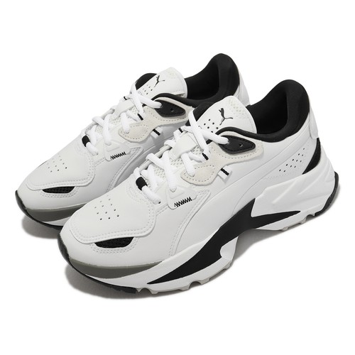 Puma Orkid Wns White Black Women Casual Lifestyle Туфли на платформе 383136-02