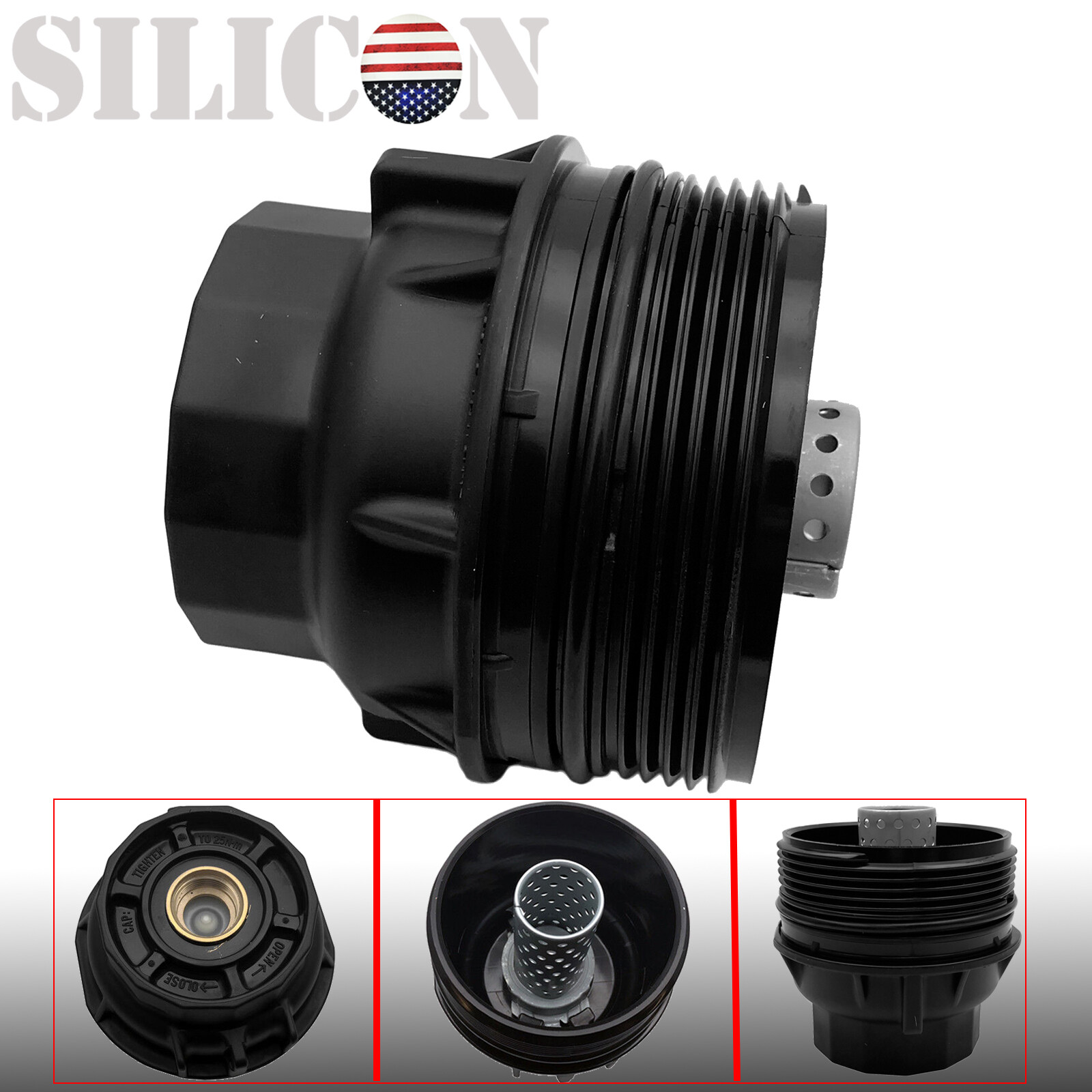For Toyota Avalon 2013-2015 Camry 2010-2014 2.5L Oil Filter Housing Cap