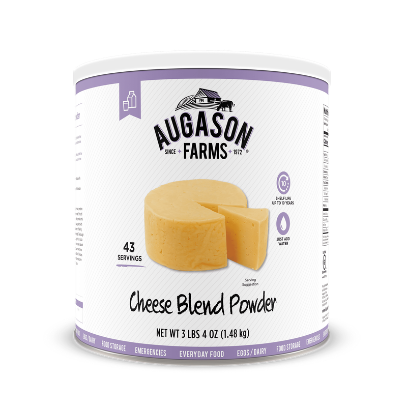 Cheese Blend Powder Certified Gluten Free Long Term Food Storage