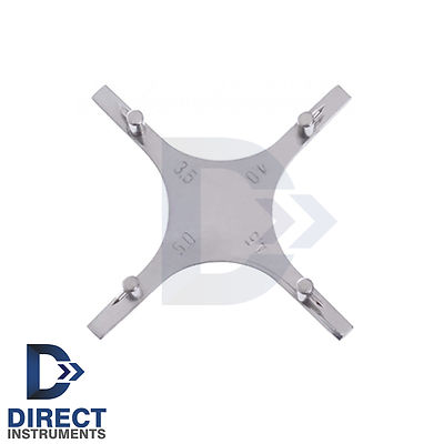 Dental Star Guage Orthodontic Bracket Positioning Accurate Placement Posterior 