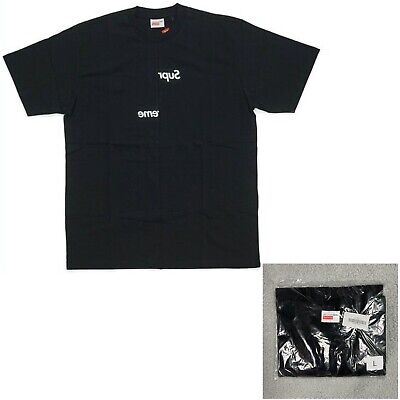 Supreme Comme Des Garcons SHIRT Box Logo Tee Black